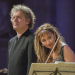 Sonig Tchakerian con Andrea Lucchesini al Teatro Olimpico