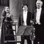 Sonig Tchakerian con Teodora Campagnaro, Bruno Giuranna e Giovanni Battista Rigon